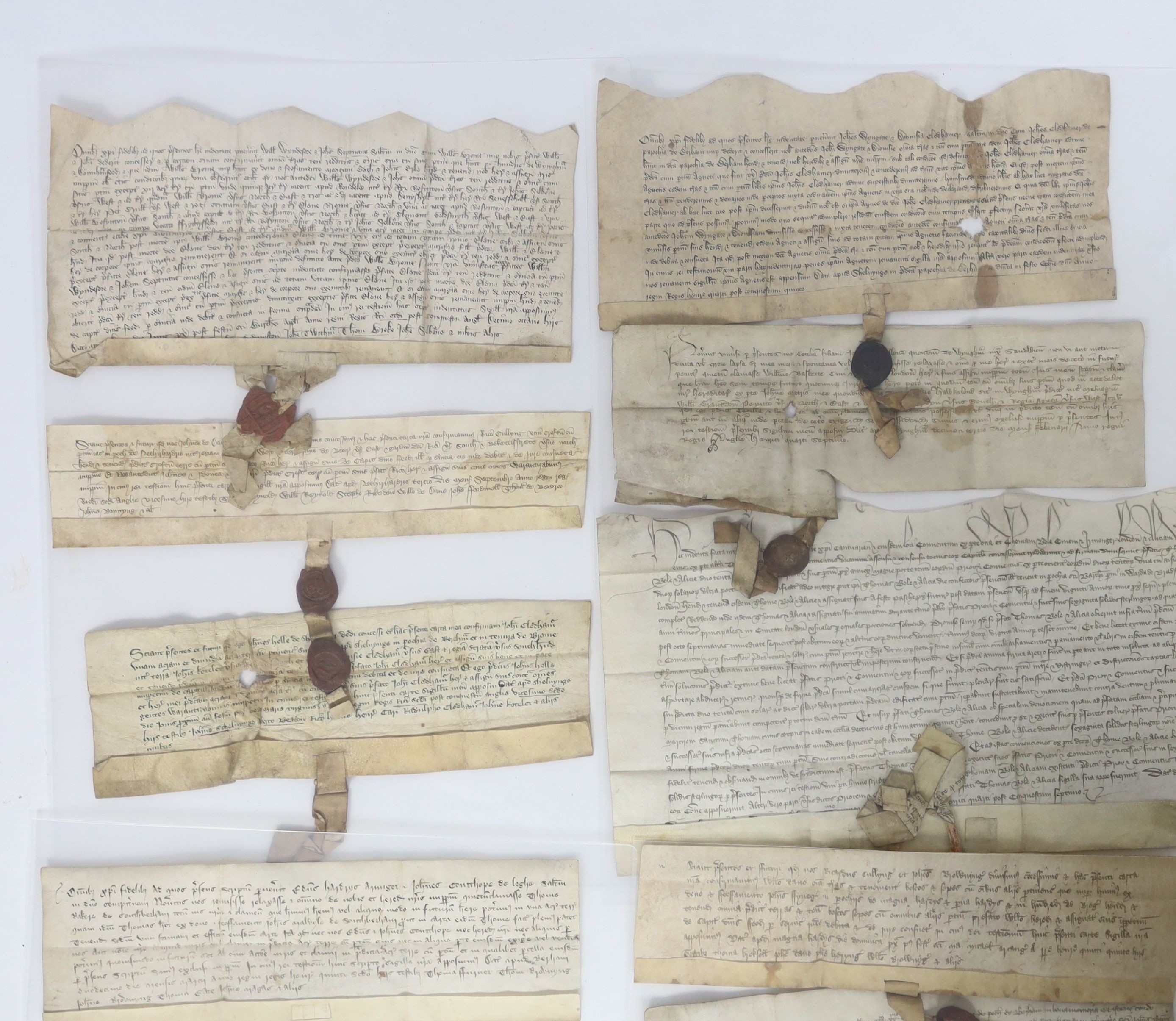 A Collection of deeds and documents relating chiefly to Kent, 1264-1654, from the collection of Thomas Godfrey Godfrey-Faussett (1829-1877)